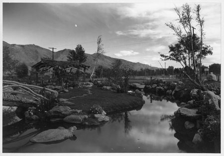 Pool in Pleasure Park, 1943 - photo by Ansel Adams