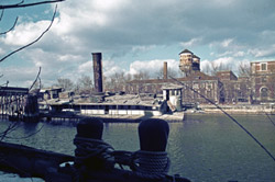 Ellis Island Ferry - 1974 side view