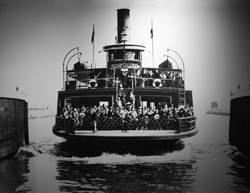 Ellis Island Ferry - original front view